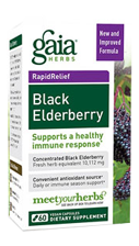 Black Elderberry 60 vegan capsules - Life Extension